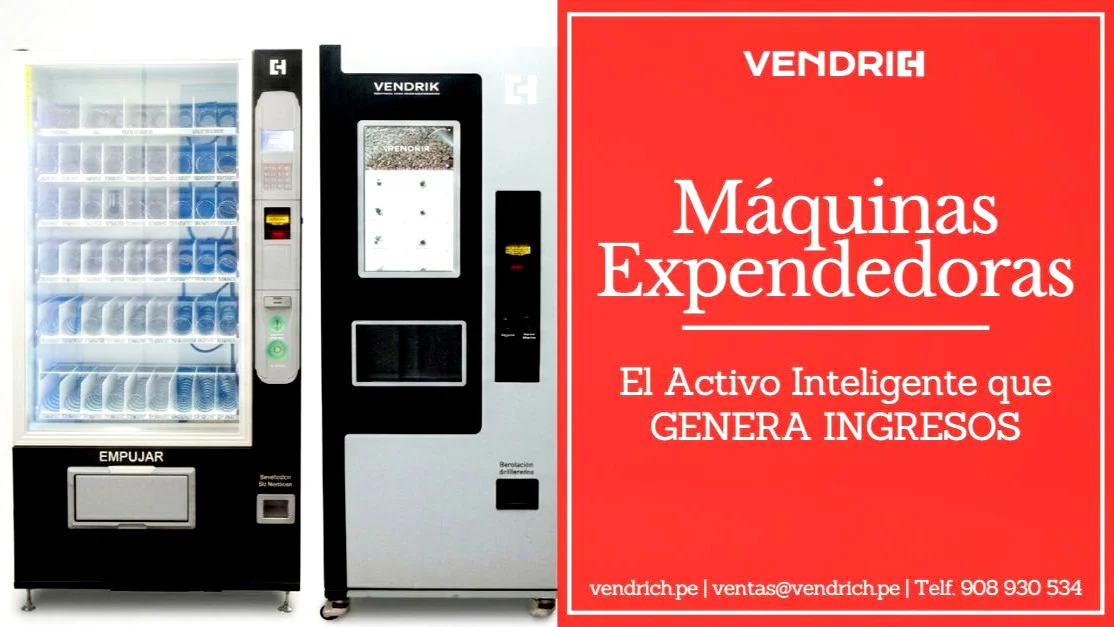 Servicio técnico de máquinas expendedoras en Perú