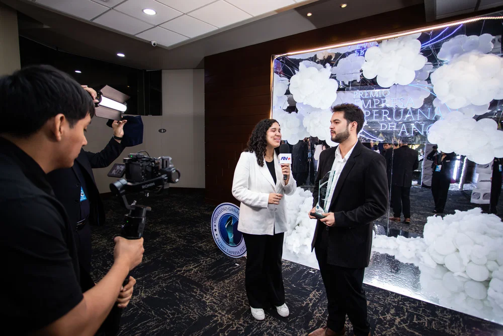 Entrevista a gerente de Vendrich en premio Empresa Peruana del Año 2025