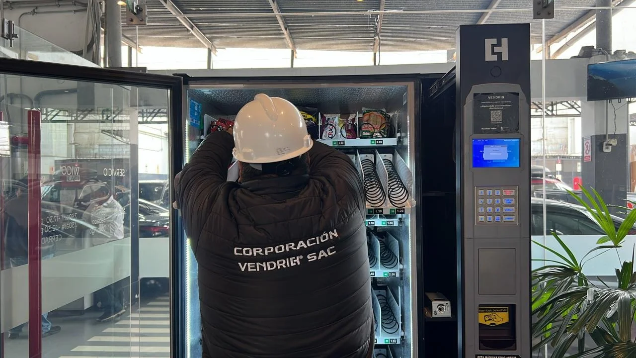 Fondo de operaciones vending Vendrich